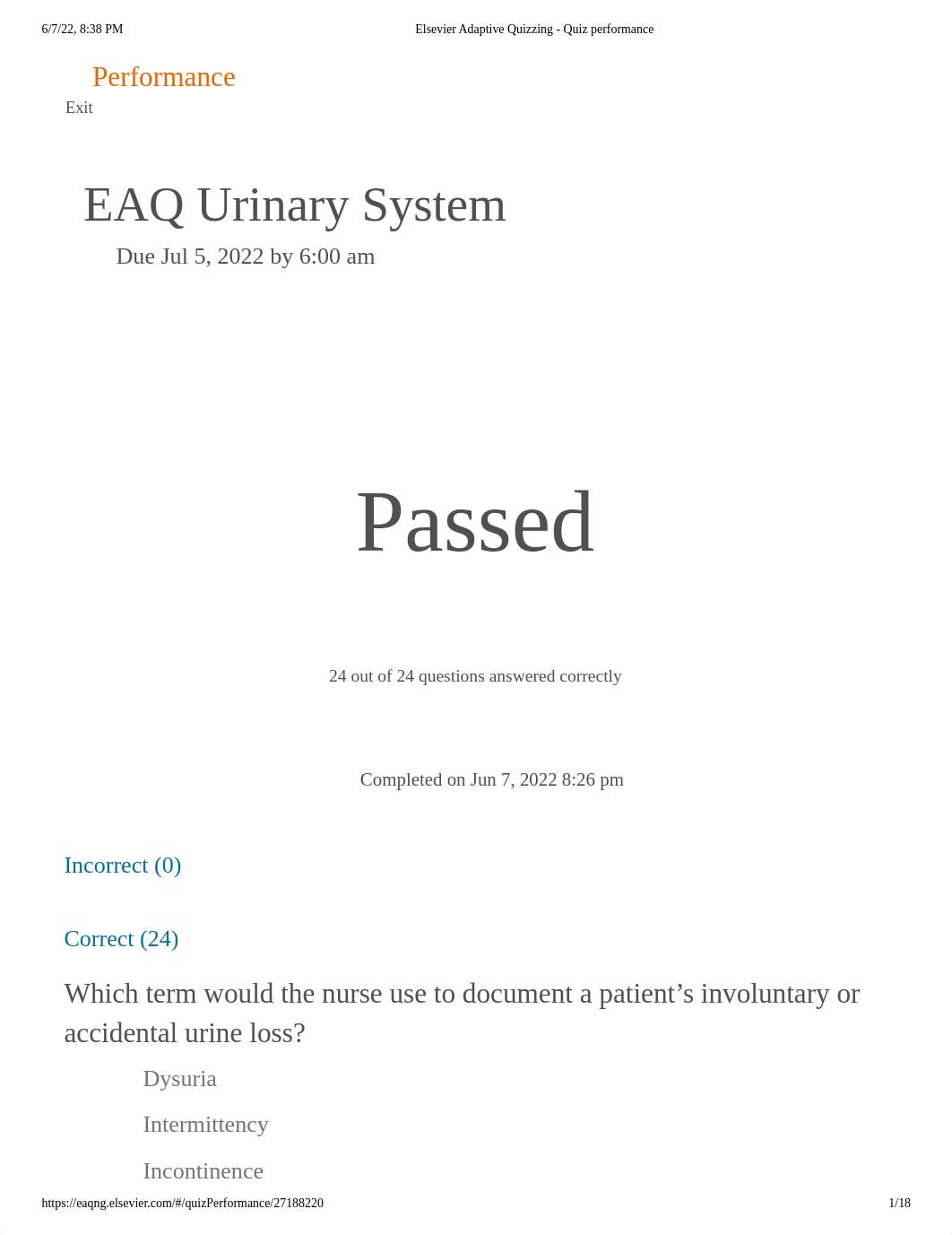 medsurg eaq urinary system.pdf_d85rzjlof58_page1