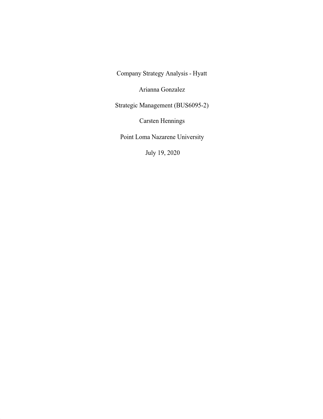 Company Strategy Analysis - Hyatt.pdf_d85umu8iq22_page1