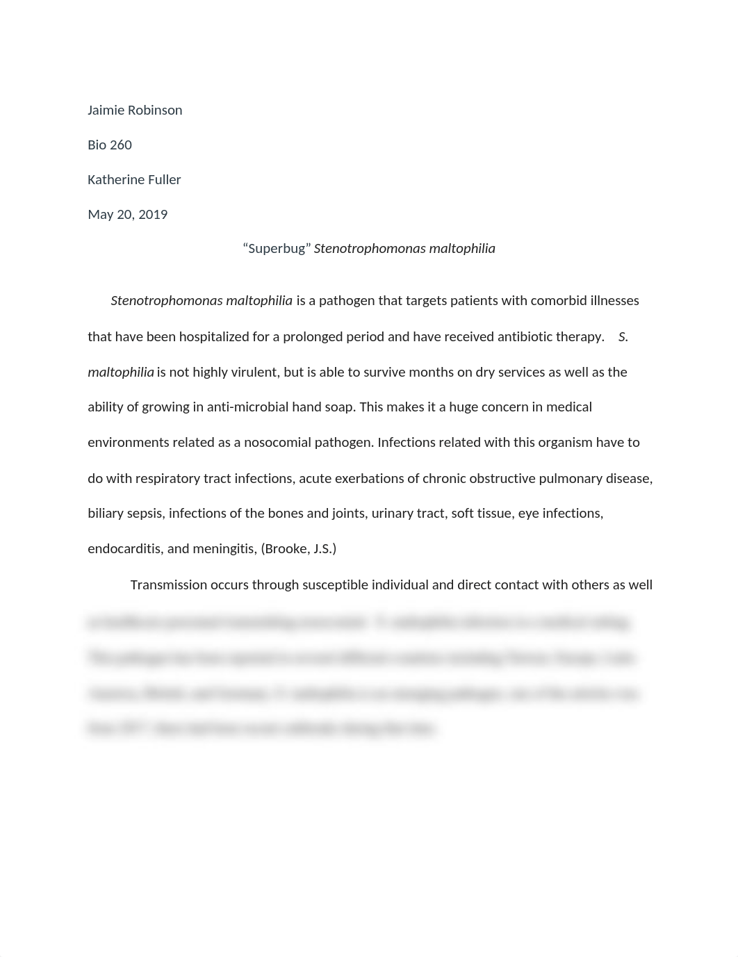 Bio 260-Superbug research report.docx_d86jqnptt1p_page1