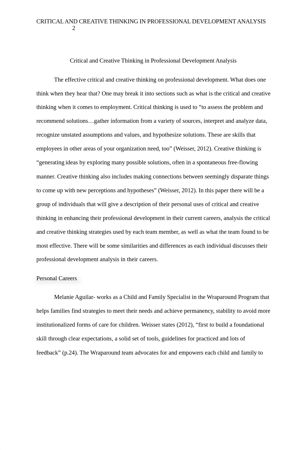 COM 600- Week 5- Team 4- Critical and Creative Thinking in Professional Development Analysis.doc_d86nrcgg2ym_page2