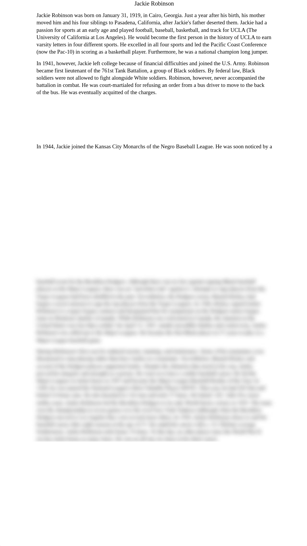 7-Jackie Robinson - Reading Comprehension (Practice Exercise).docx_d86vp87bbb9_page1