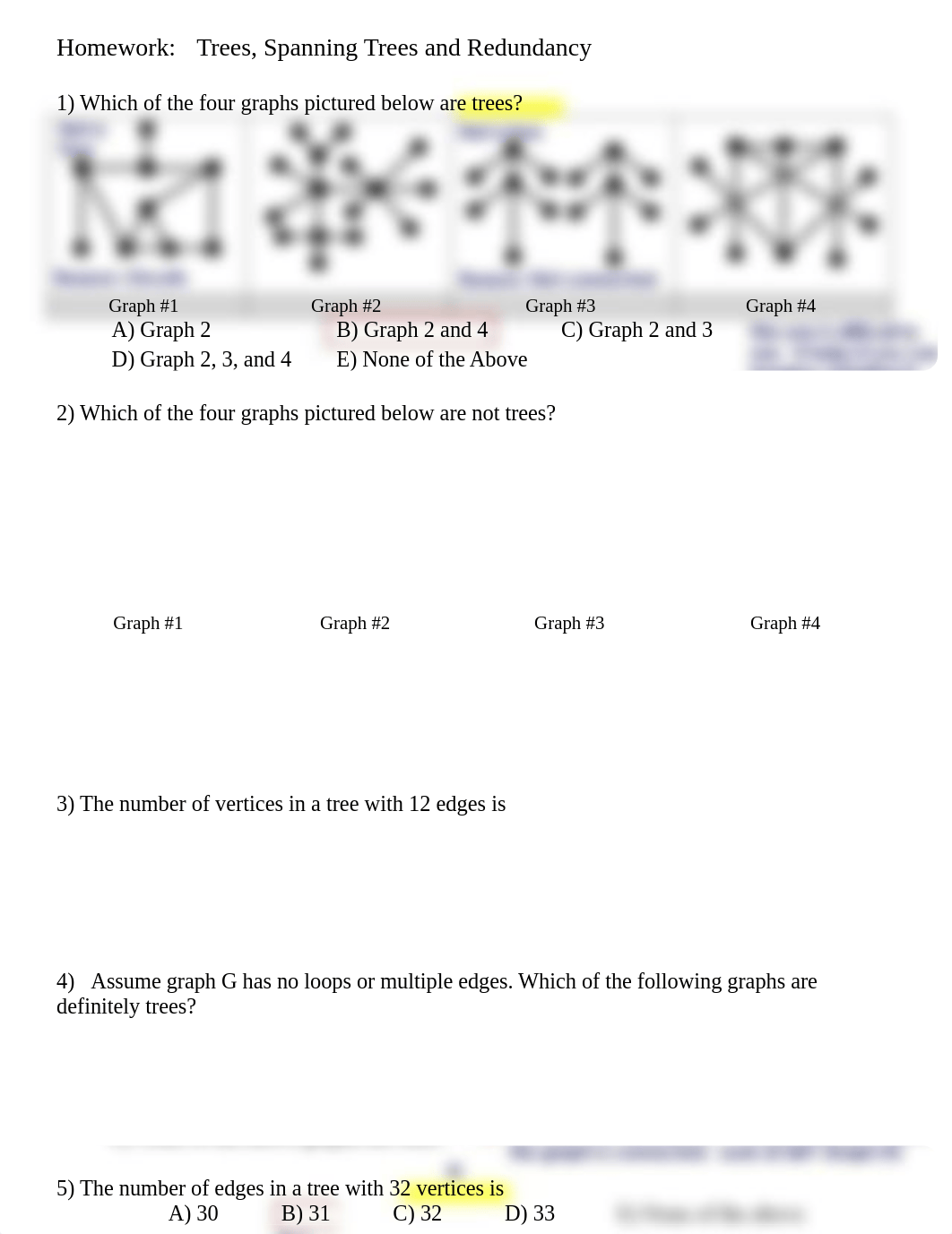 Hmwk_Trees, Spanning Trees and Redundancy (1)  Key.pdf_d86z7hb975k_page1