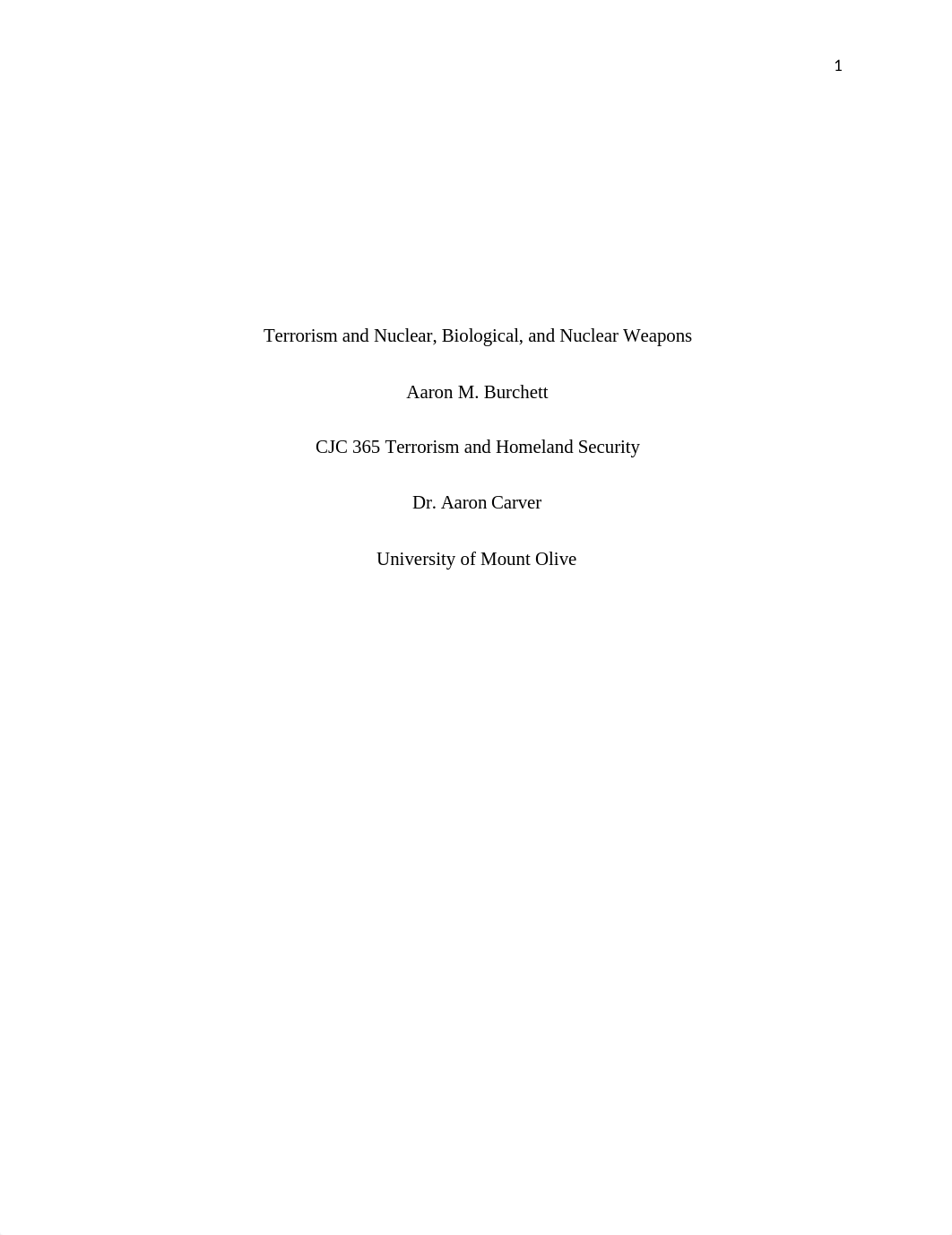 ABurchett CJC 365 Annotated Bibliography Terrorism and WMDs.docx_d87kec1vf79_page1