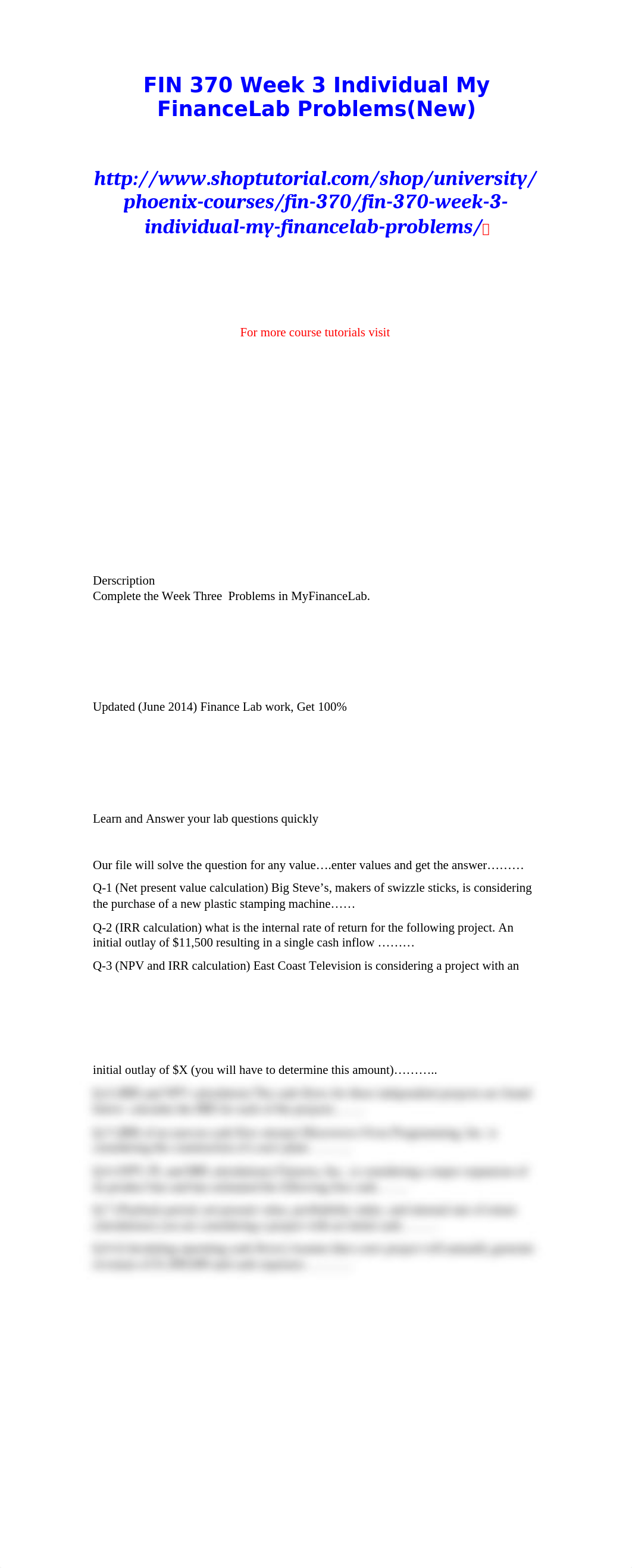 FIN 370 Week 3 Individual My FinanceLab Problems(New)_d87rljpvhl1_page1