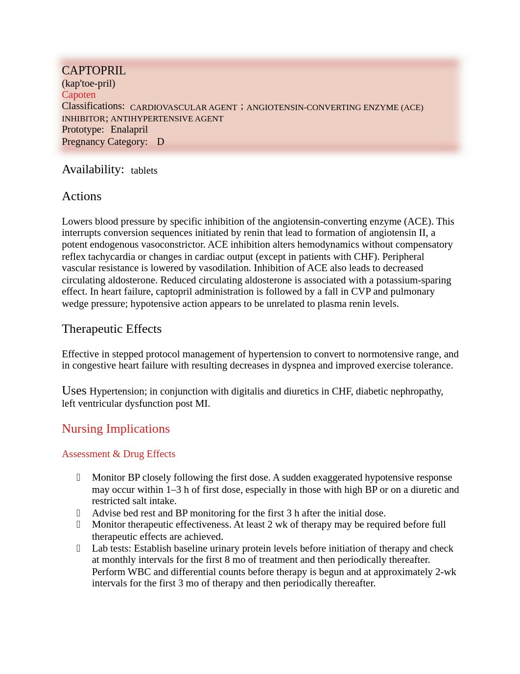 drug cards exam 2.docx_d87xmtloq5d_page1