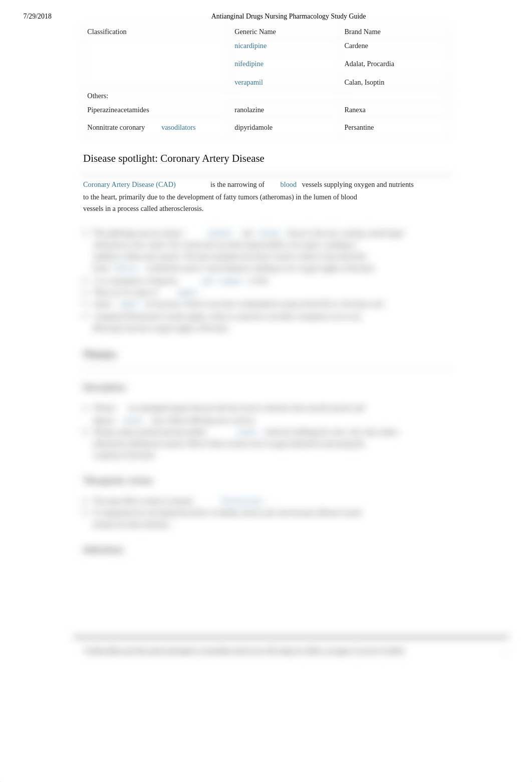 Antianginal Drugs Nursing Pharmacology Study Guide.pdf_d87ylfhrx3a_page3