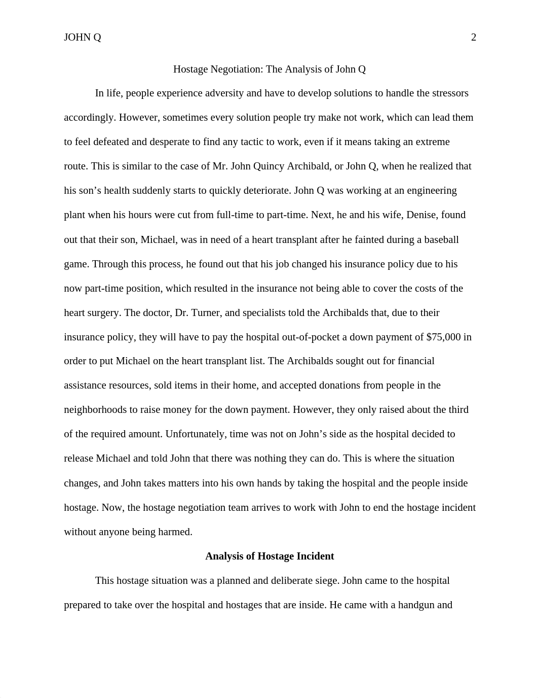 Hostage Negotiation - Analysis of John Q.docx_d87z9kbs0n3_page2