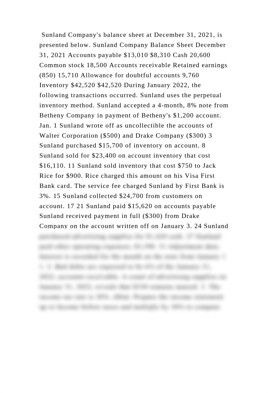 Sunland Companys balance sheet at December 31, 2021, is presented be.docx_d882y36uel9_page2