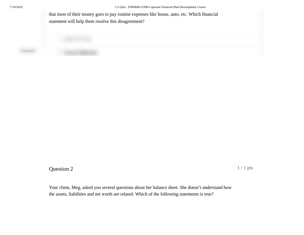 2.3 Quiz _ FNP6600-O30B Capstone Financial Plan Development Course.pdf_d883nk6dzs7_page2