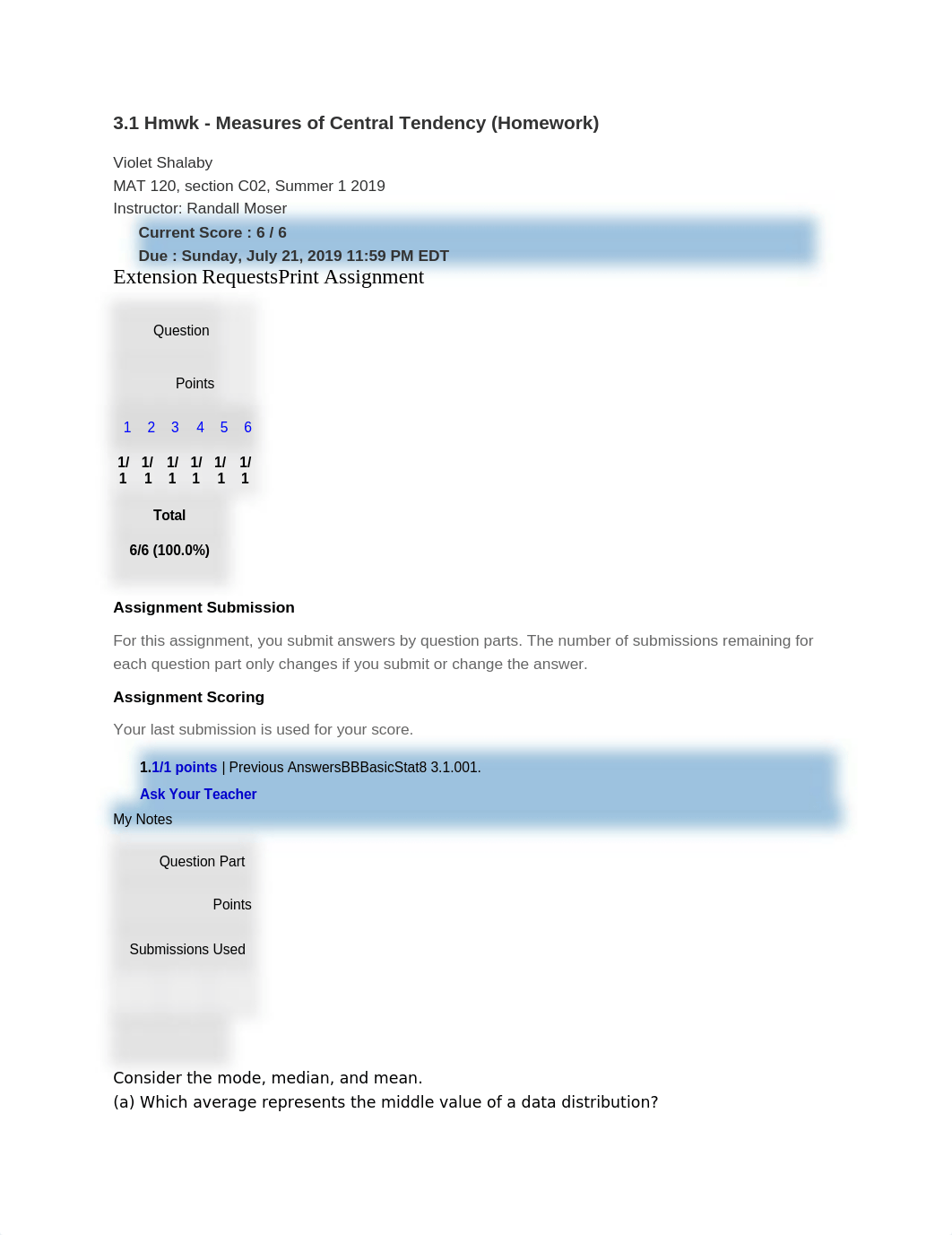 3.1 Hmwk - Measures of Central Tendency.docx_d88fkyno5mj_page1