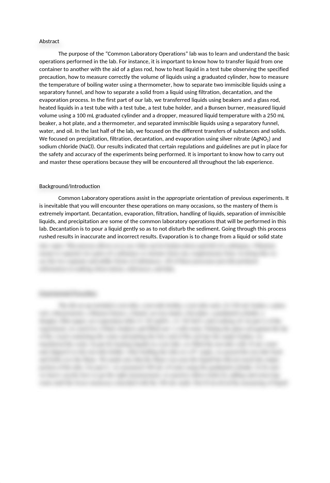 Common Laboratory Operations Lab Report (CHEM 121)_d88l602w8q2_page2