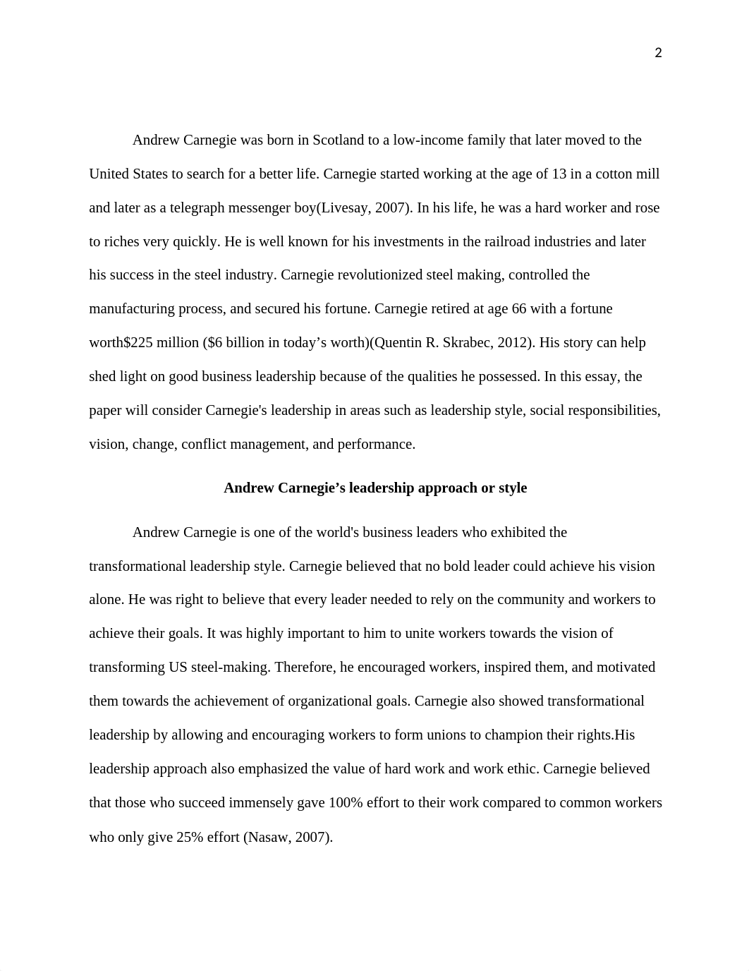 Andrew Carnegie as a Good Business Leader final.docx_d88rgzpu1db_page2