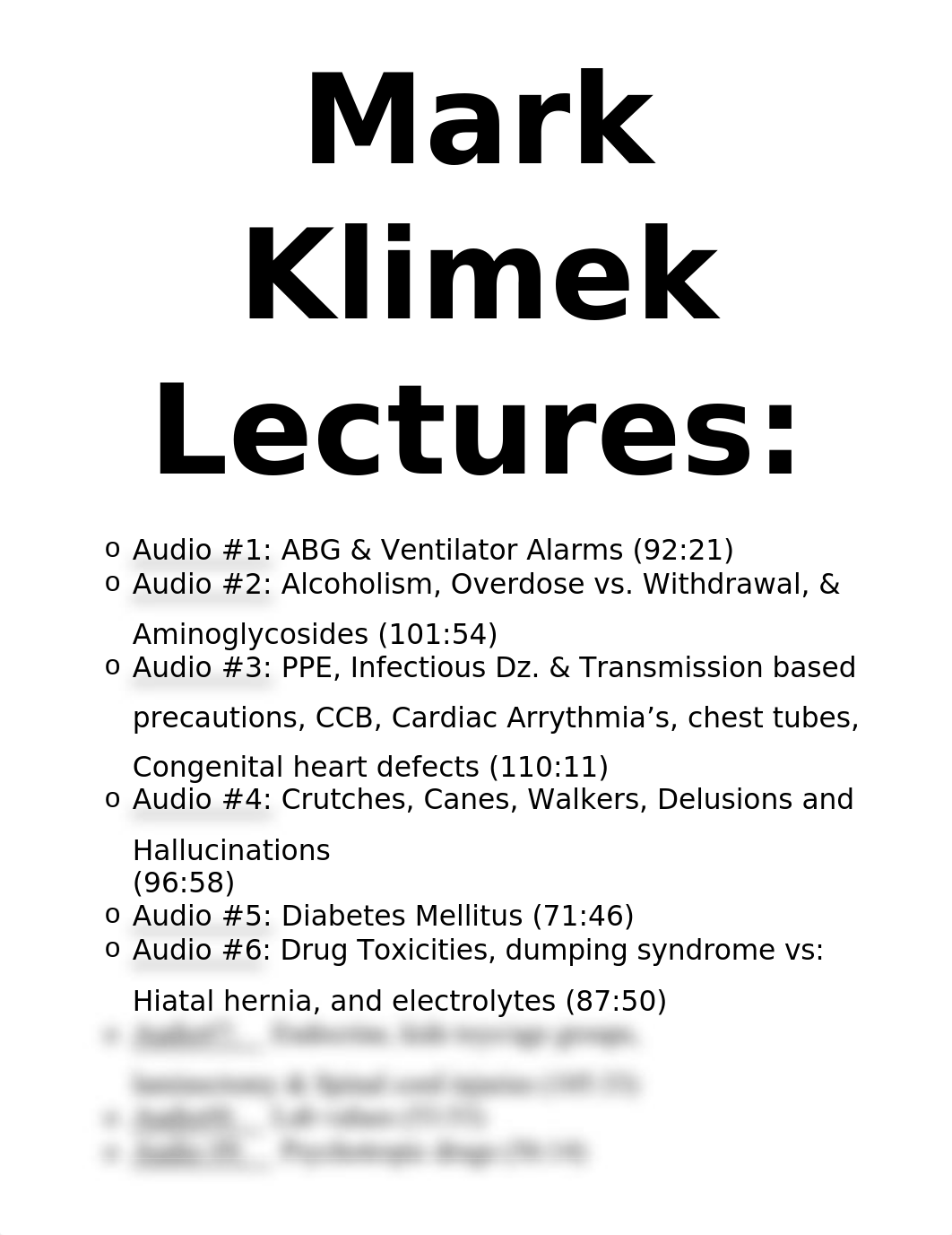 Mark Klimek Lectures.docx_d88rk31ec3o_page1