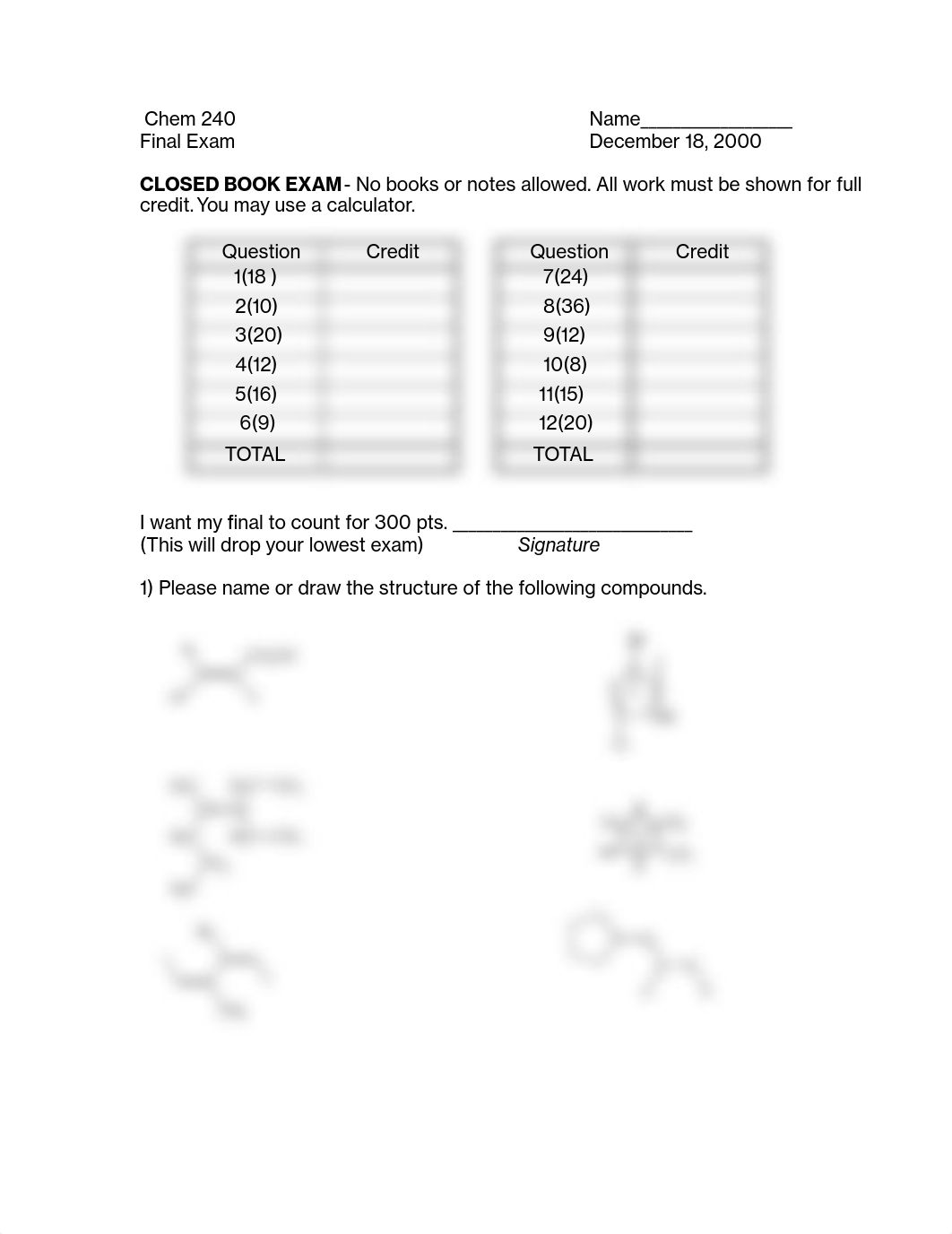 4 - Finals Exams and Keys on Organic Chemistry_d88wm5xm7rs_page2