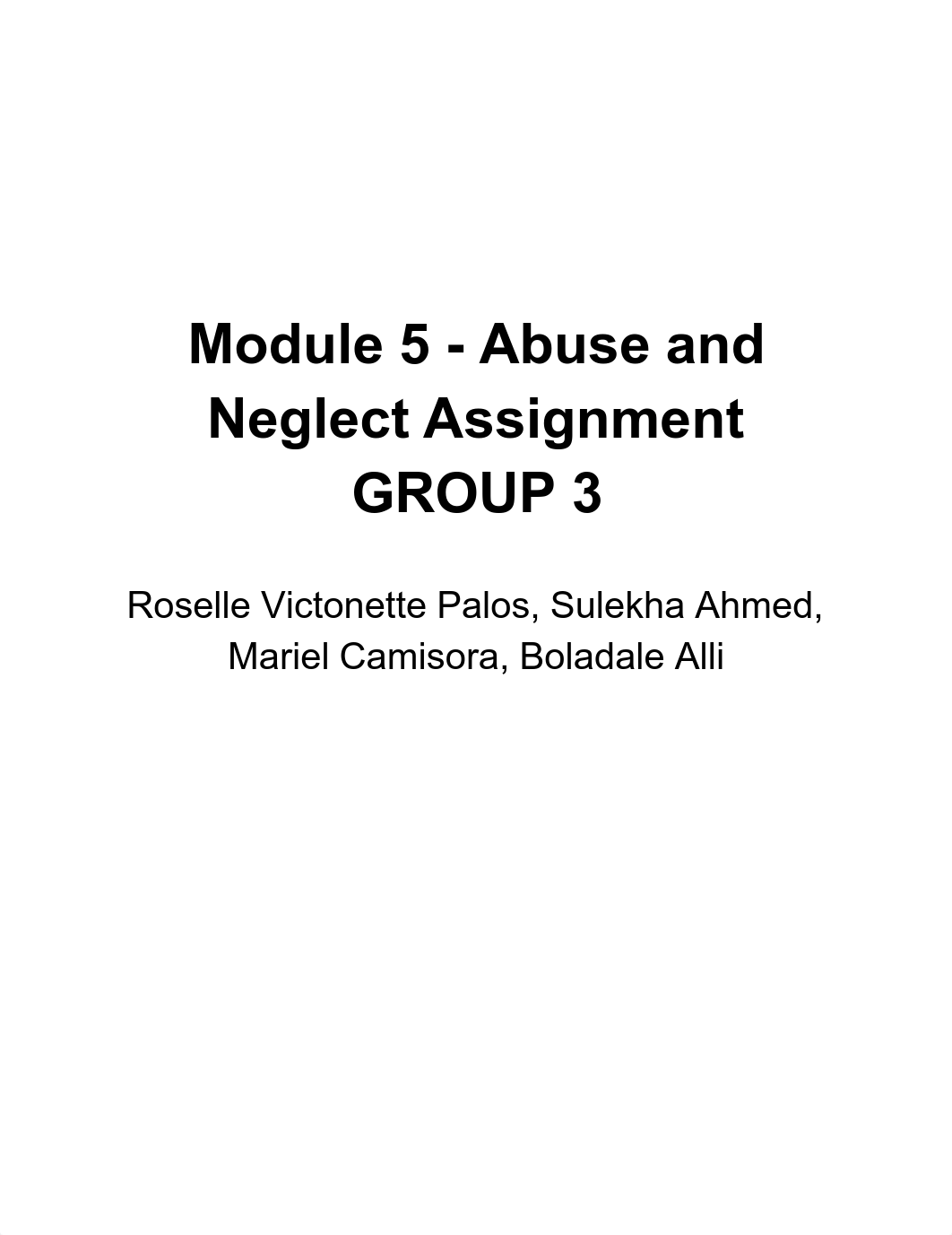 Module 5 - Abuse and Neglect Assignment (GROUP 3) (1).pdf_d891hascwih_page1