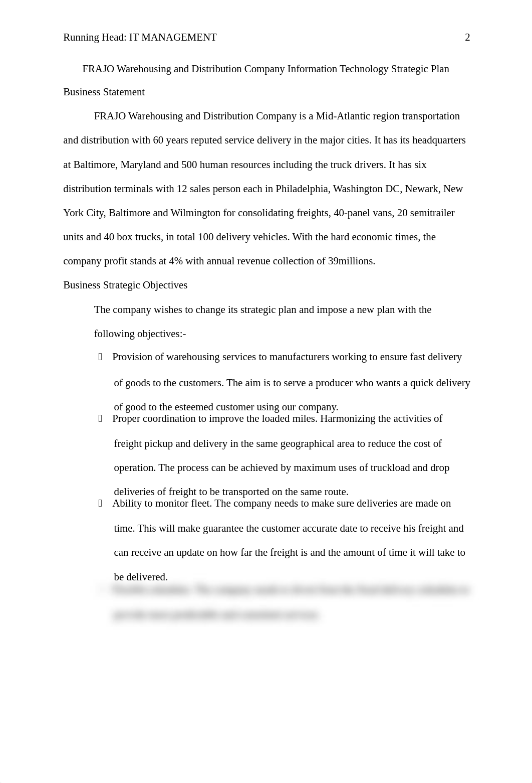 FRAJO Warehousing and Distribution Company Information Technology Strategic Plan_edited.docx_d894blbwnij_page2