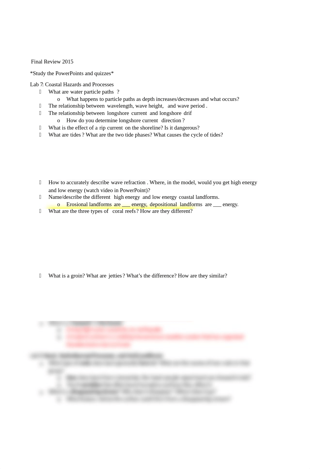 Geology Lab Spring Final Review_d897vvtj3pj_page1