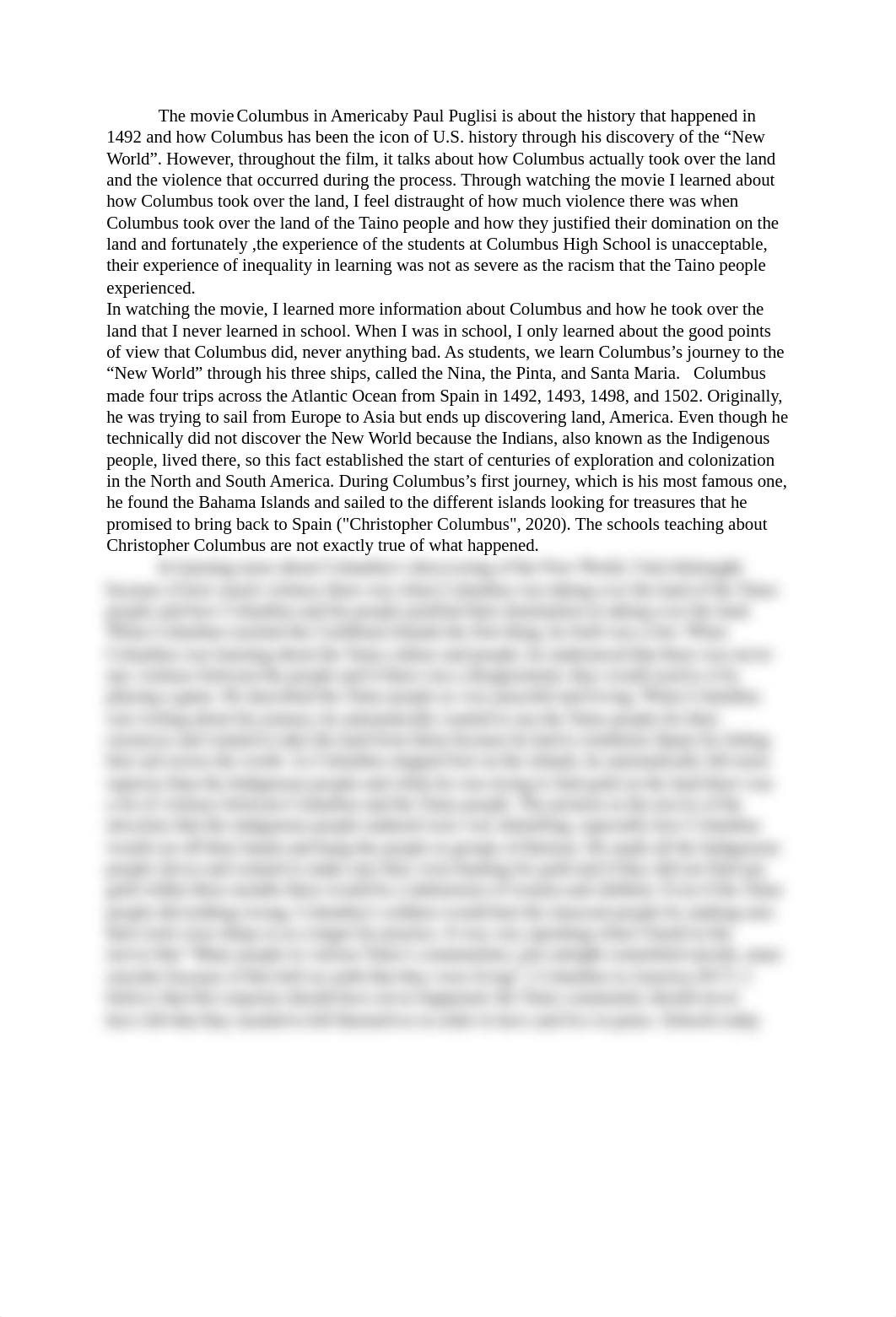 Columbus in America by Paul Puglisi is about the history that happened in 1492 and how Columbus has_d89a020vyz1_page1