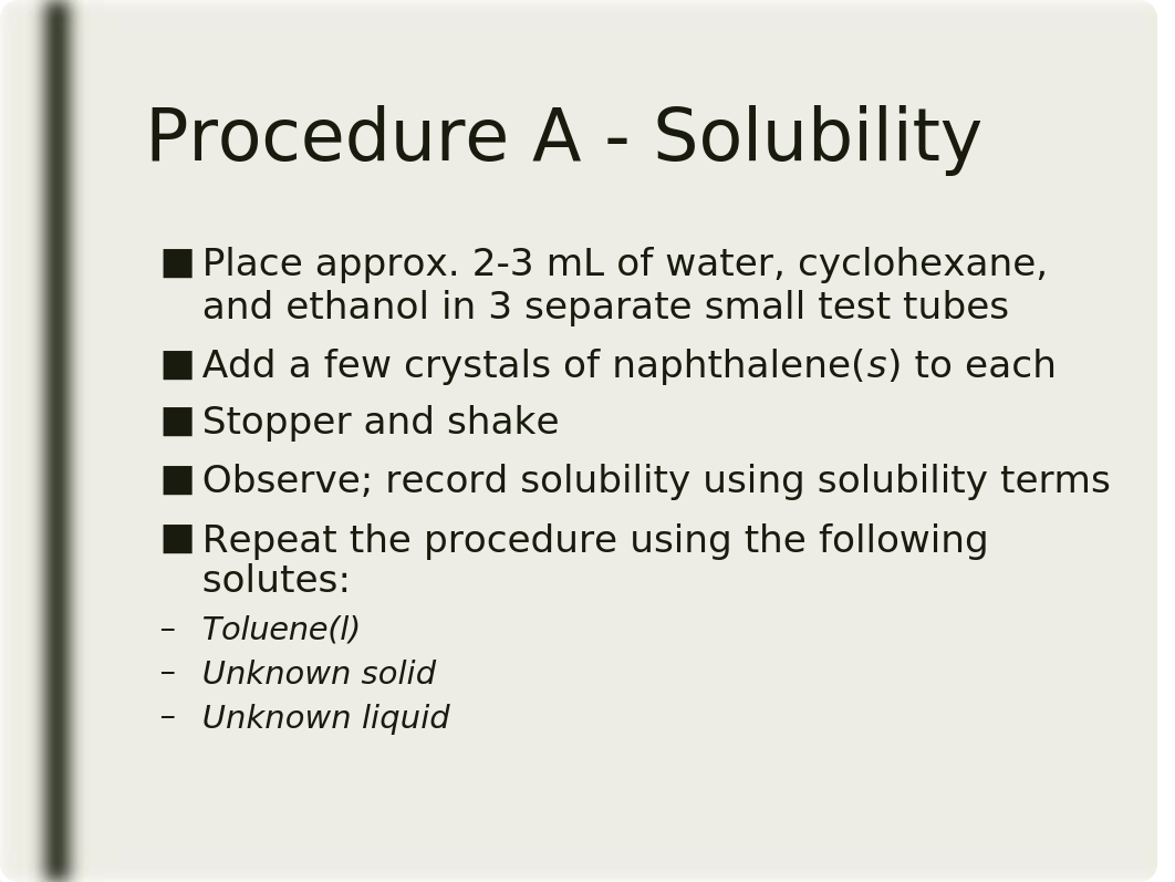 Experiment 2 Identification of Substances by Physical Properties F17.ppt_d89e0kk1qv2_page5