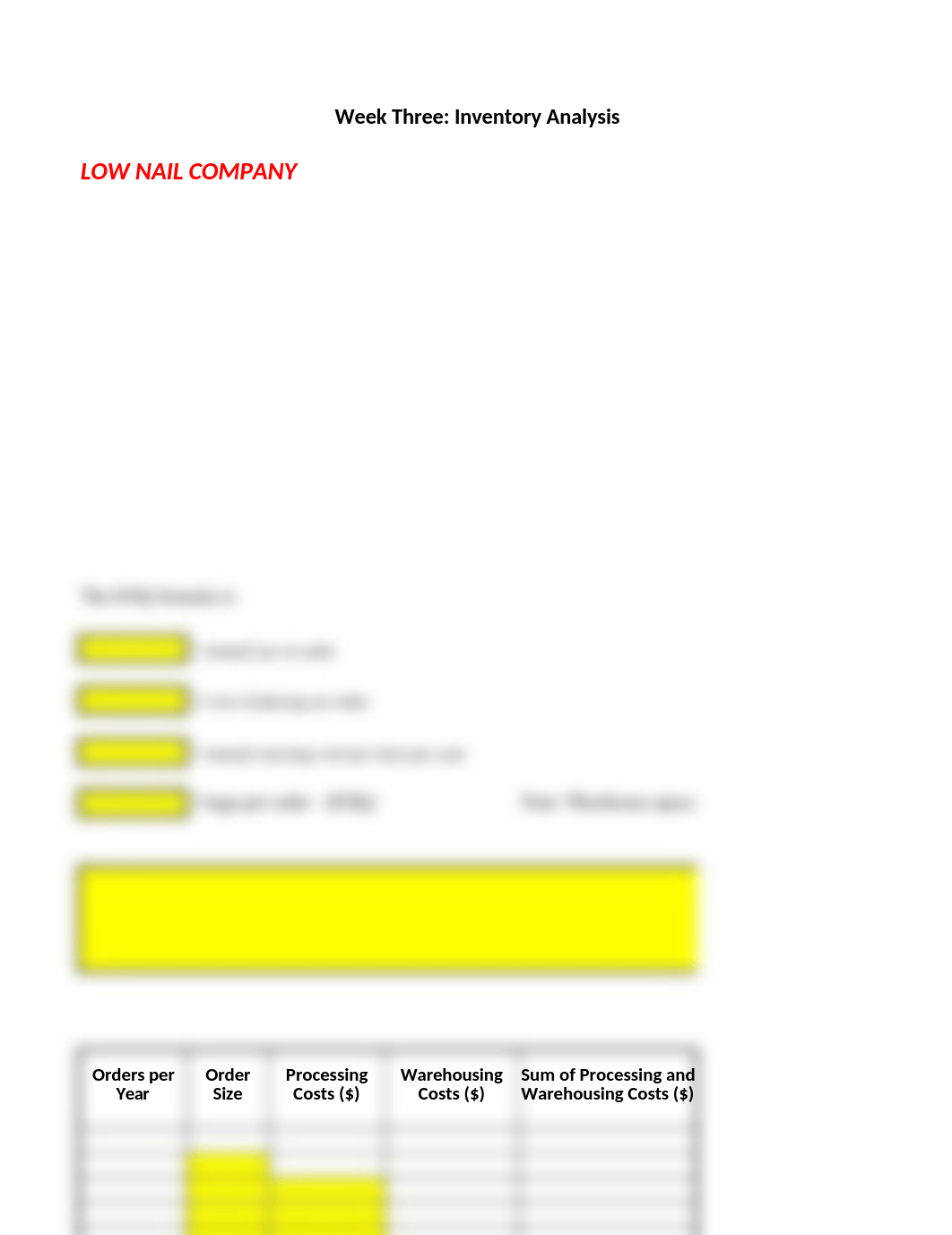 Week 3 - Assignment - Low Nail Company.xlsx_d89l7i15s86_page1