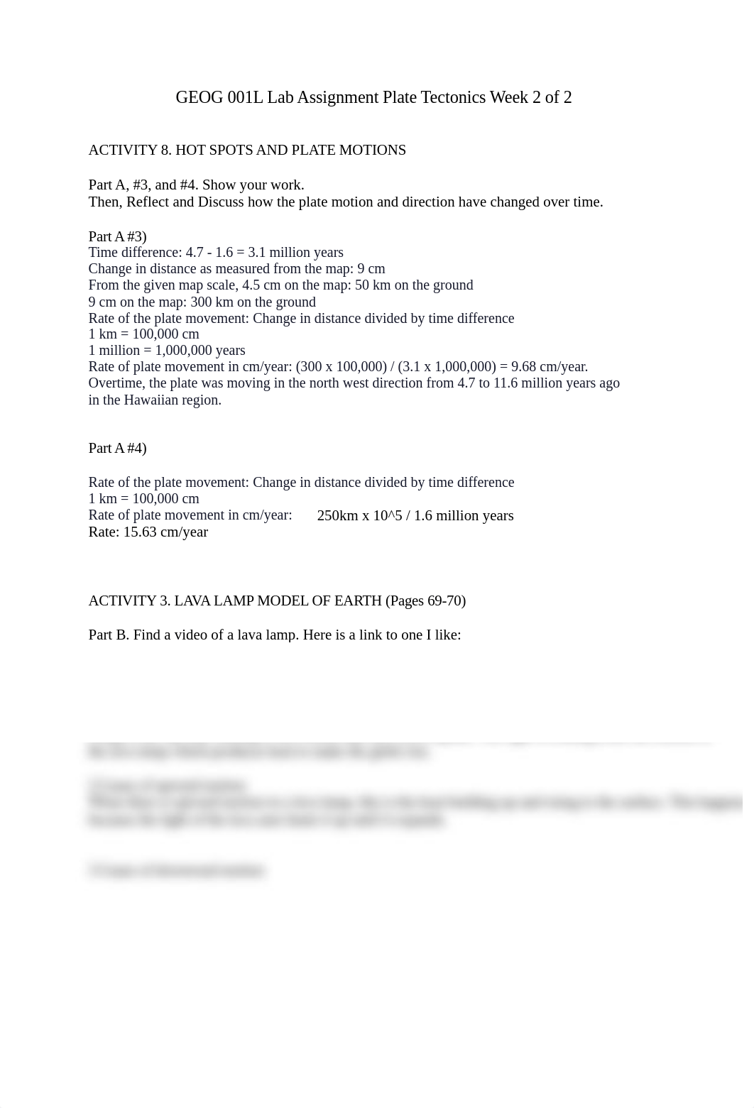 GEOG 001L Lab Assignment Plate Tectonics Week 2 of 2 .pdf_d89v9ij5mzb_page1