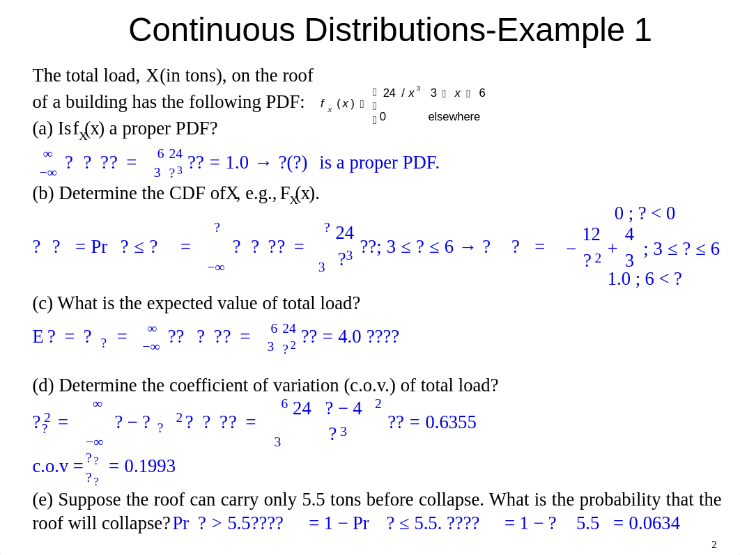 [Lecture 5] Continuous Random Variables Important Distributions.pdf_d89vwx782rk_page2