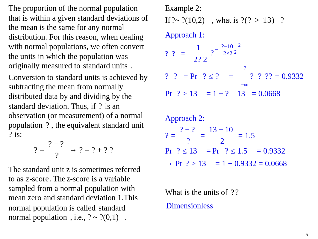 [Lecture 5] Continuous Random Variables Important Distributions.pdf_d89vwx782rk_page5