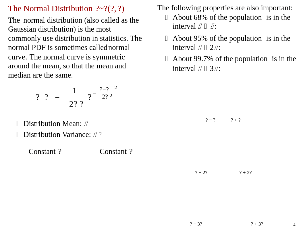 [Lecture 5] Continuous Random Variables Important Distributions.pdf_d89vwx782rk_page4