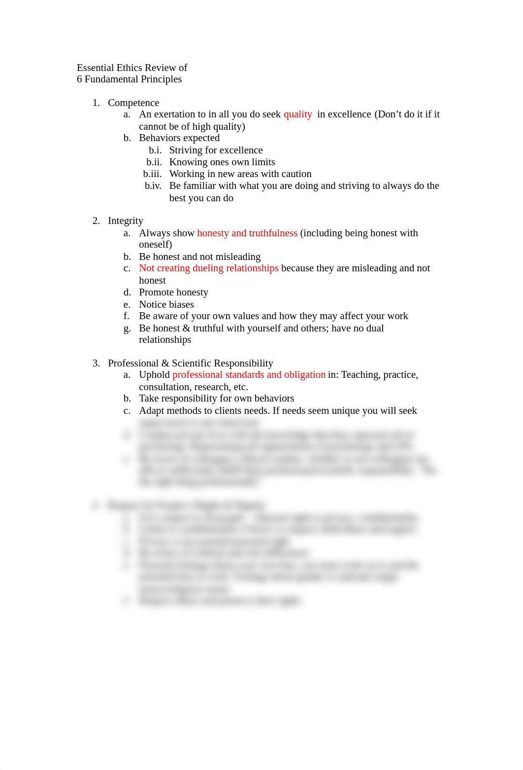 6 Fundamental Principles of Ethics - Study Guide_d8a01or2slk_page1