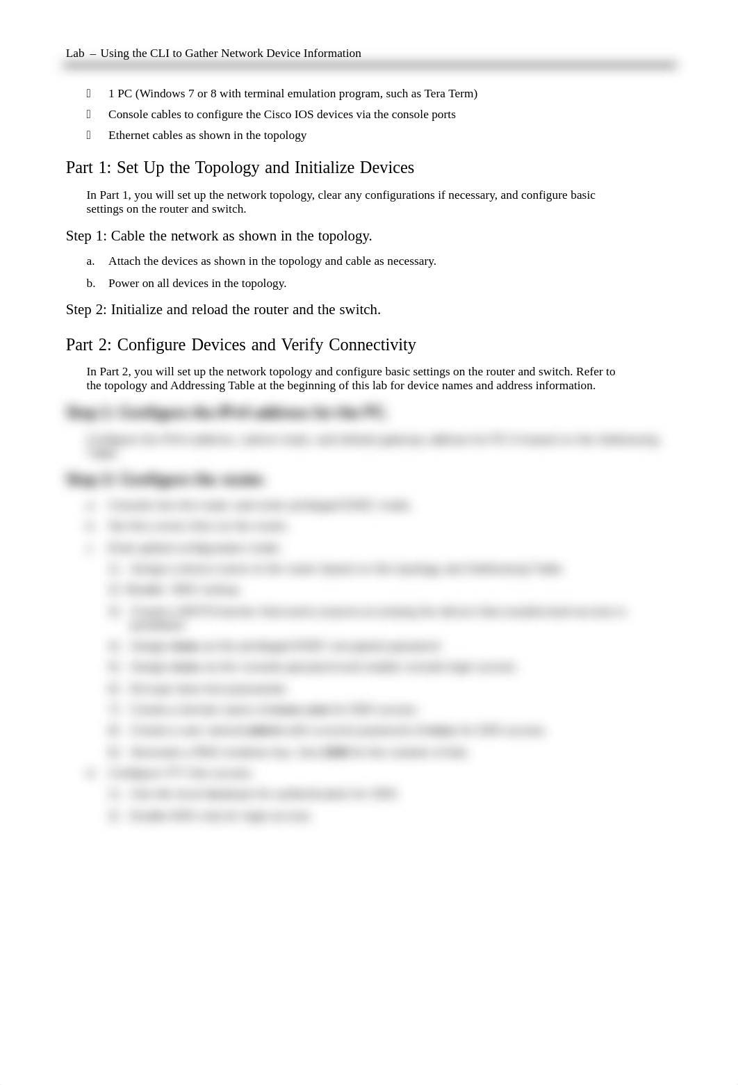 CTJ_11.3.4.6 Lab - Using the CLI to Gather Network Device Information.pdf_d8a2e86xt33_page2