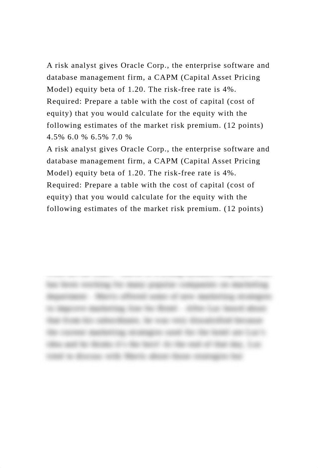 A risk analyst gives Oracle Corp., the enterprise software and dat.docx_d8a4654ya8k_page2