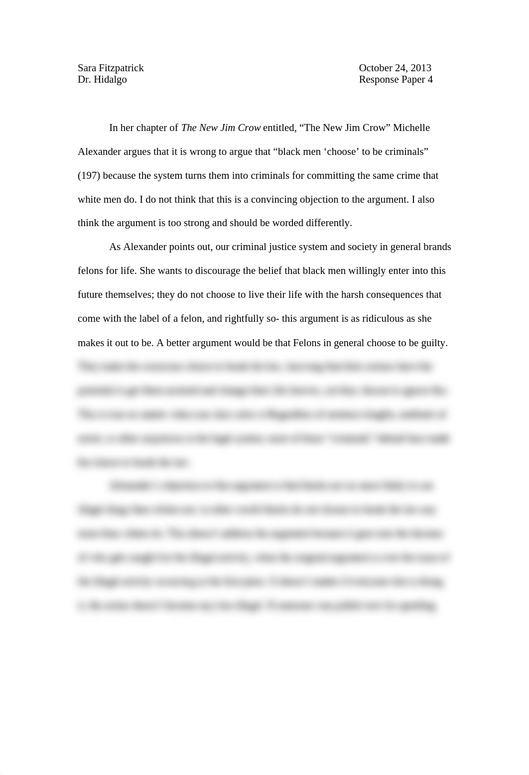 Response Paper on The New Jim Crow_d8a8ue74p62_page1