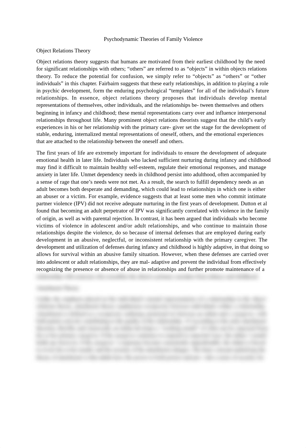 Psychodynamic Theories of Domestic Violence Draft.docx_d8aix04uujv_page1