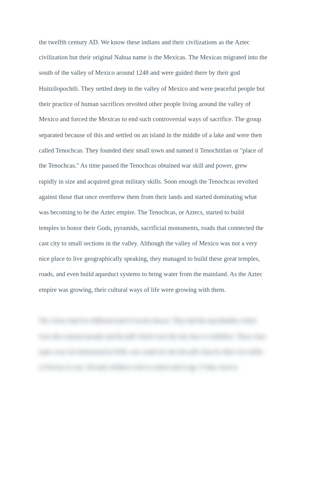 The Aztecs civilization and the Mayan civilization where the most important civilizations from the n_d8aoid2u1r9_page2