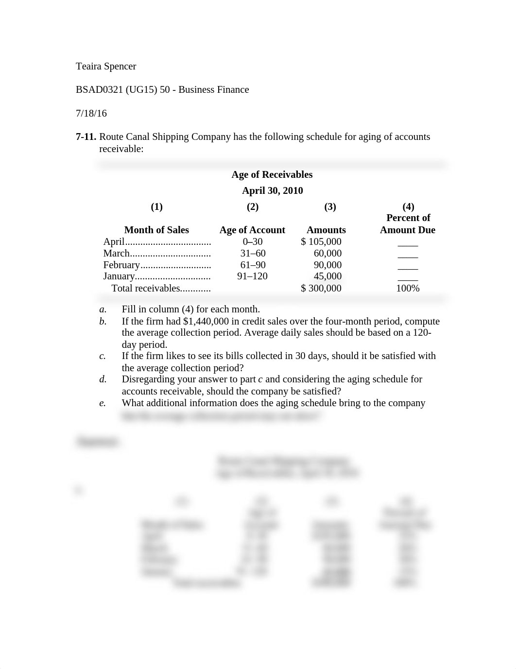 Teaira Spencer Finance Chapter 7, Problem 11_d8asiqojji0_page1