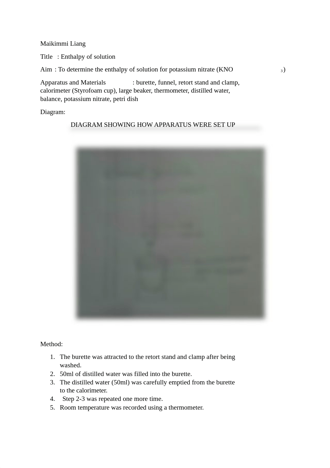 Enthalpy of Solution for Potassium Nitrate .docx_d8au4twoe1m_page1