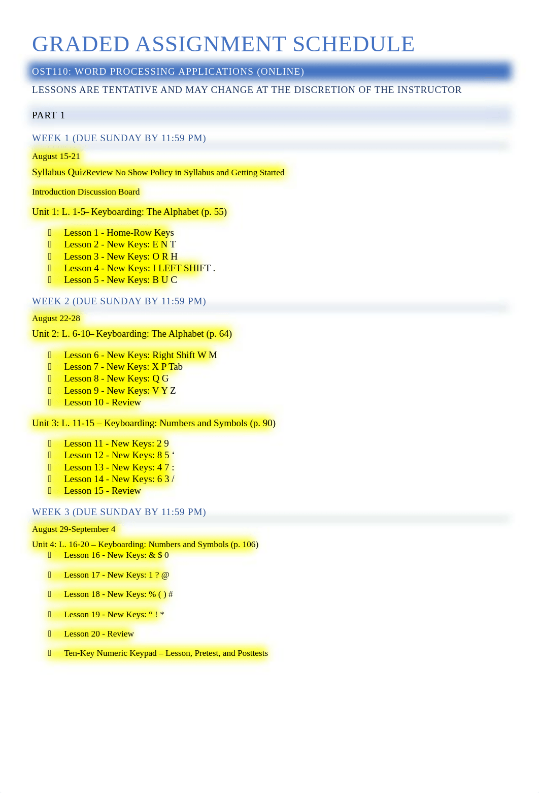 Fall 2022 OST110 Assignment Schedule.docx_d8ayqmbcwln_page1