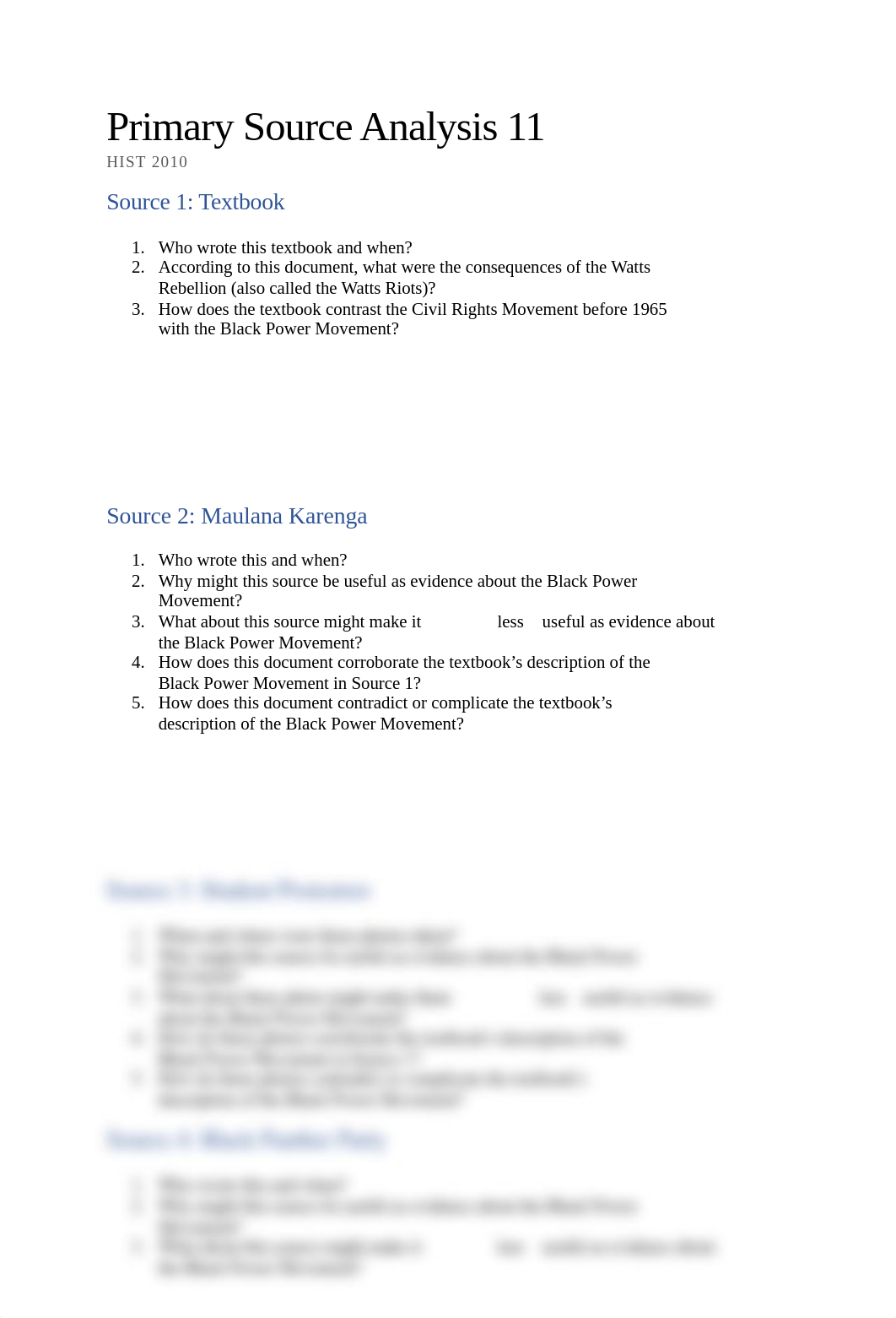 HIST 2010_13 Questions_Black Power.docx_d8bcla10u4y_page1