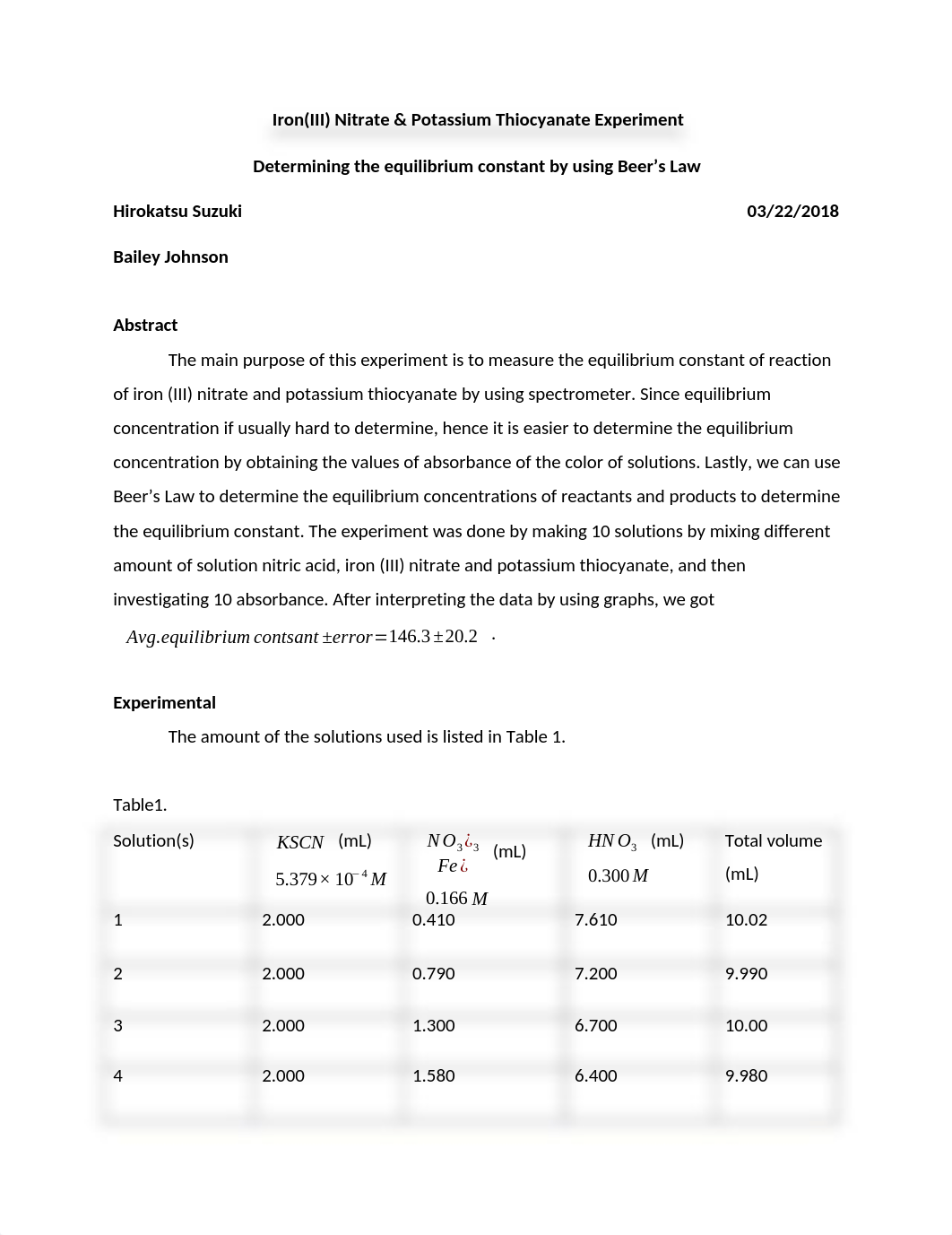 Suzuki- Iron(III) & Nitrate Potassium Thiocyanate Experiment Report.docx_d8bdk1fio1y_page1