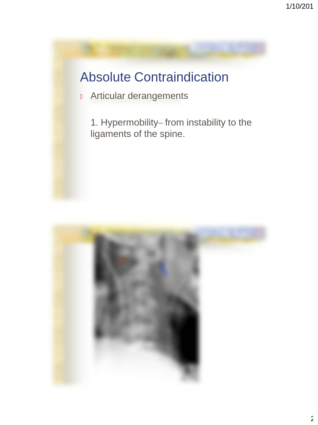 TECH 2712 Week 9 - Relative &amp; Absolute Contraindications_d8bhvpf8rt7_page2