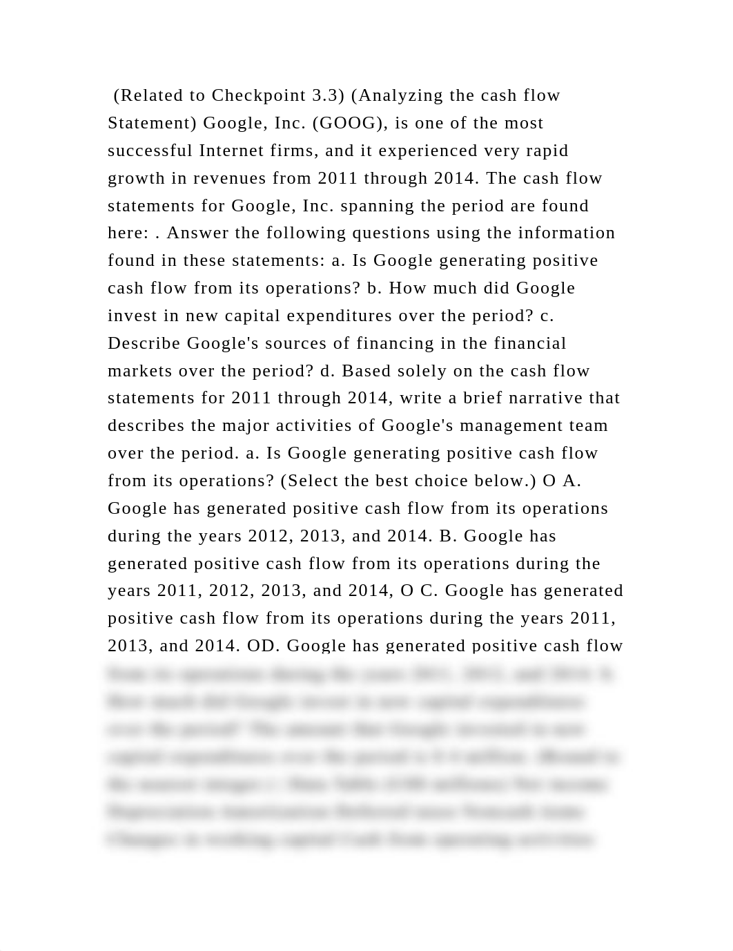 (Related to Checkpoint 3.3) (Analyzing the cash flow Statement) Googl.docx_d8bo56rov7u_page2