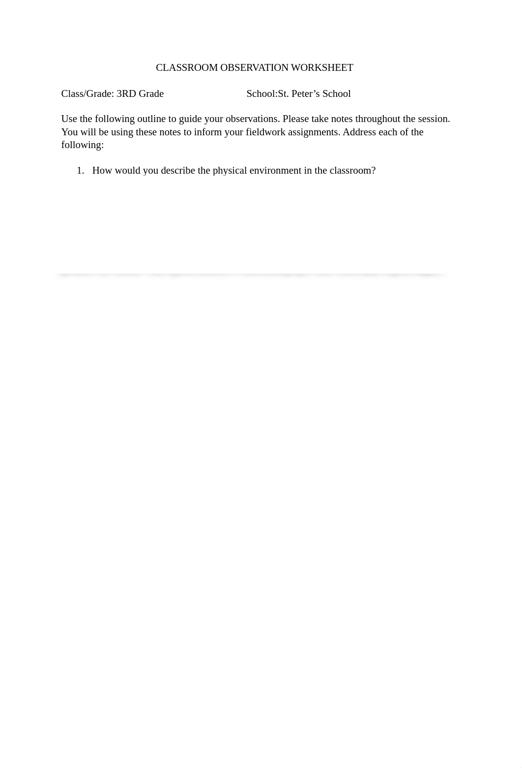 CLASSROOM OBSERVATION WORKSHEET.pdf_d8br3jw6po0_page1