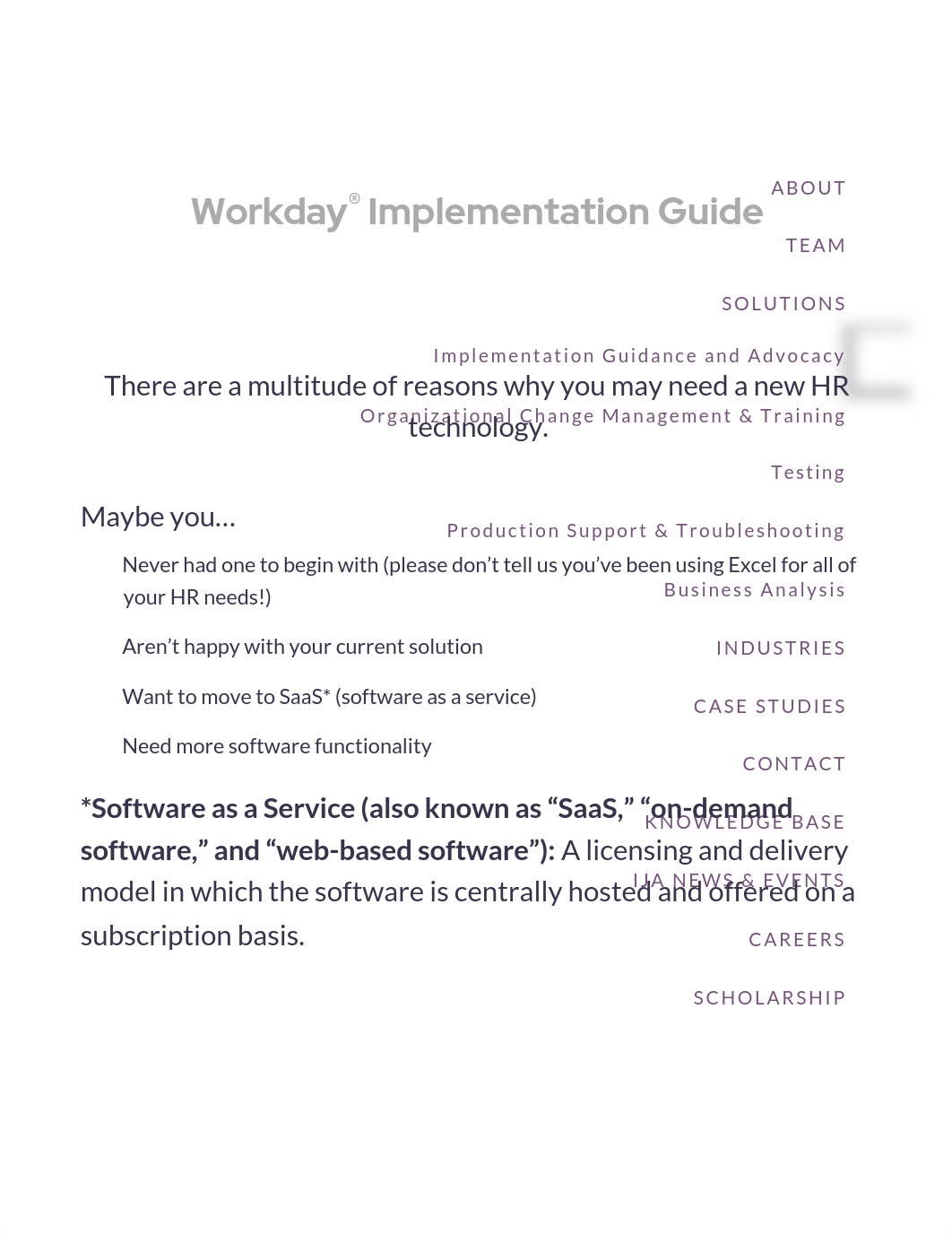 Workday® Implementation Guide _ IJA Strategies.pdf_d8btemvoamx_page1