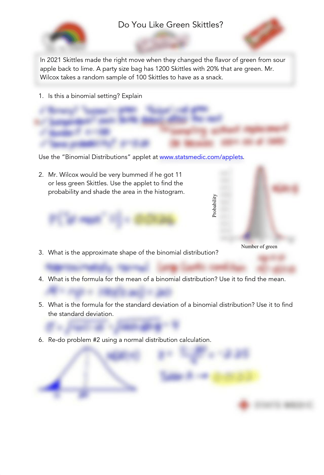 Lesson 6.5 Answer Key - Intro Stats - Stats Medic.pdf_d8bttaefhqg_page1