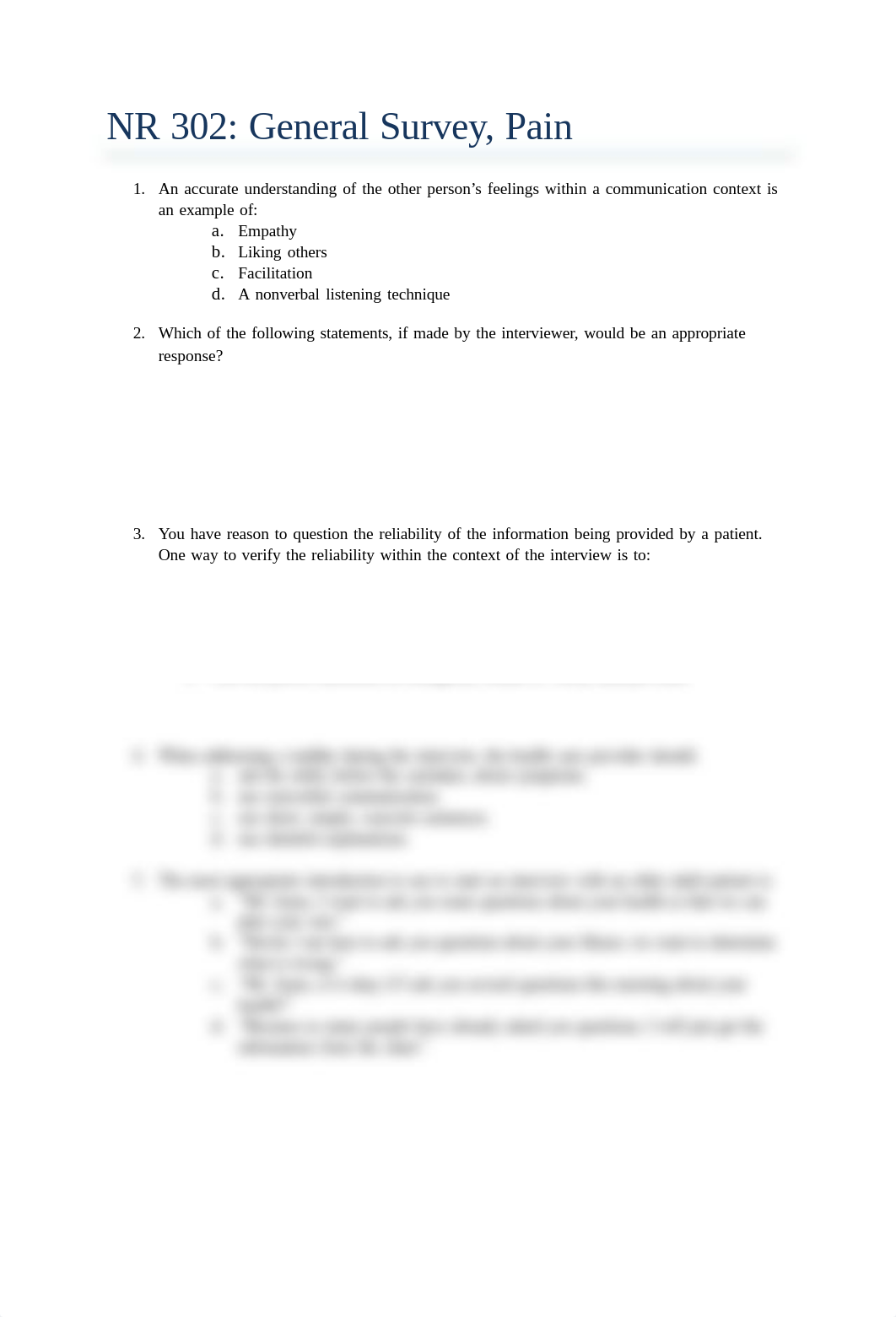 NR 302 - General Survey and Pain - Student.pdf_d8bx6gp6j8y_page1