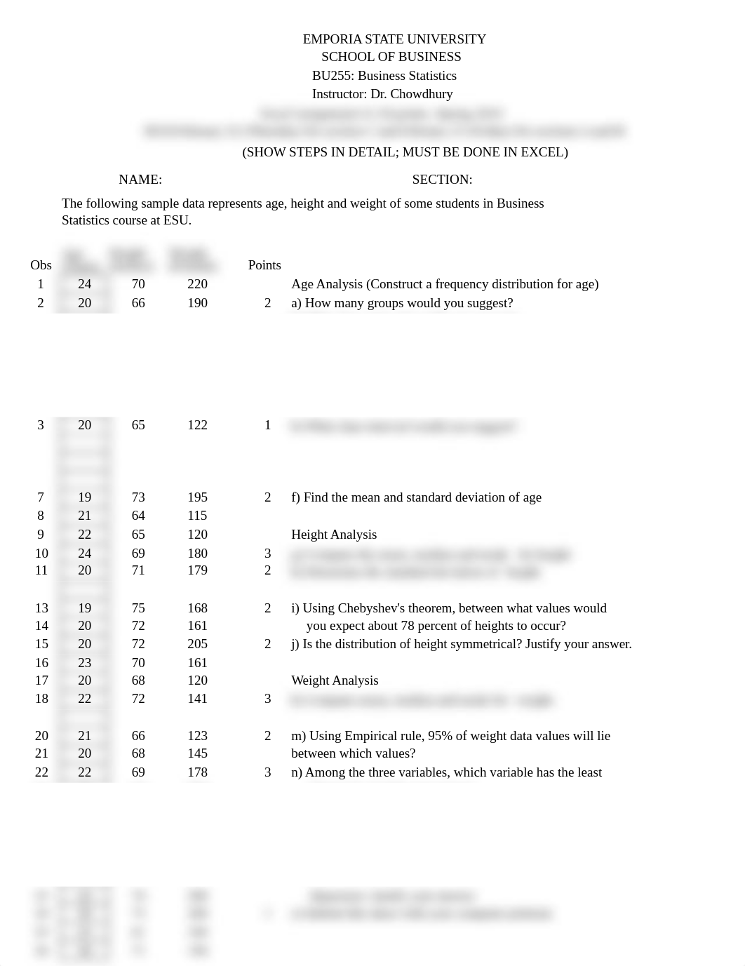 BU 255 Excel #1 Spring 2018 - Copy.xlsx_d8cixgt1sb5_page1