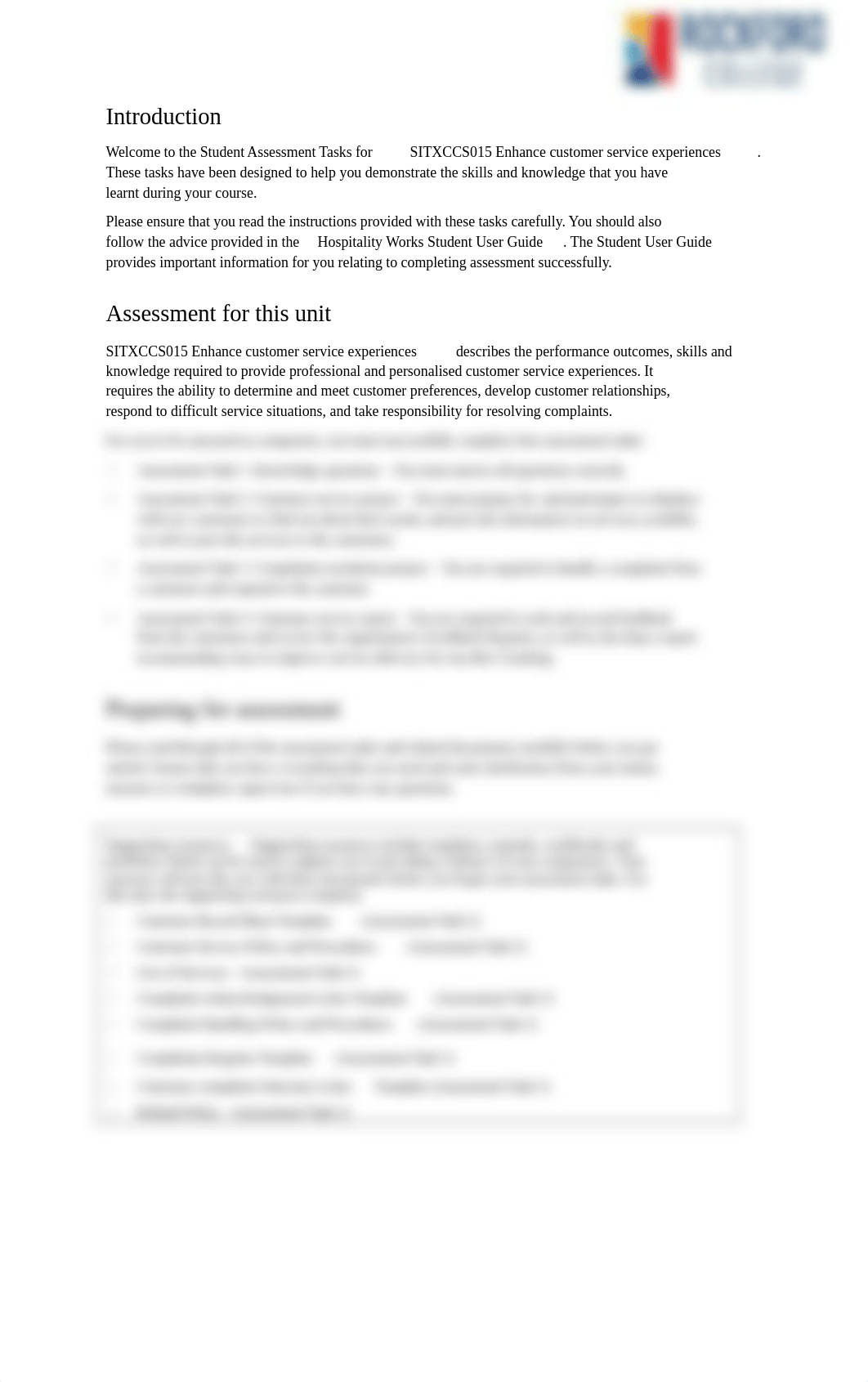 SITXCCS015 Student Assessment Tasks_JEAN PAMELA PUNO.docx_d8crm1bno65_page4