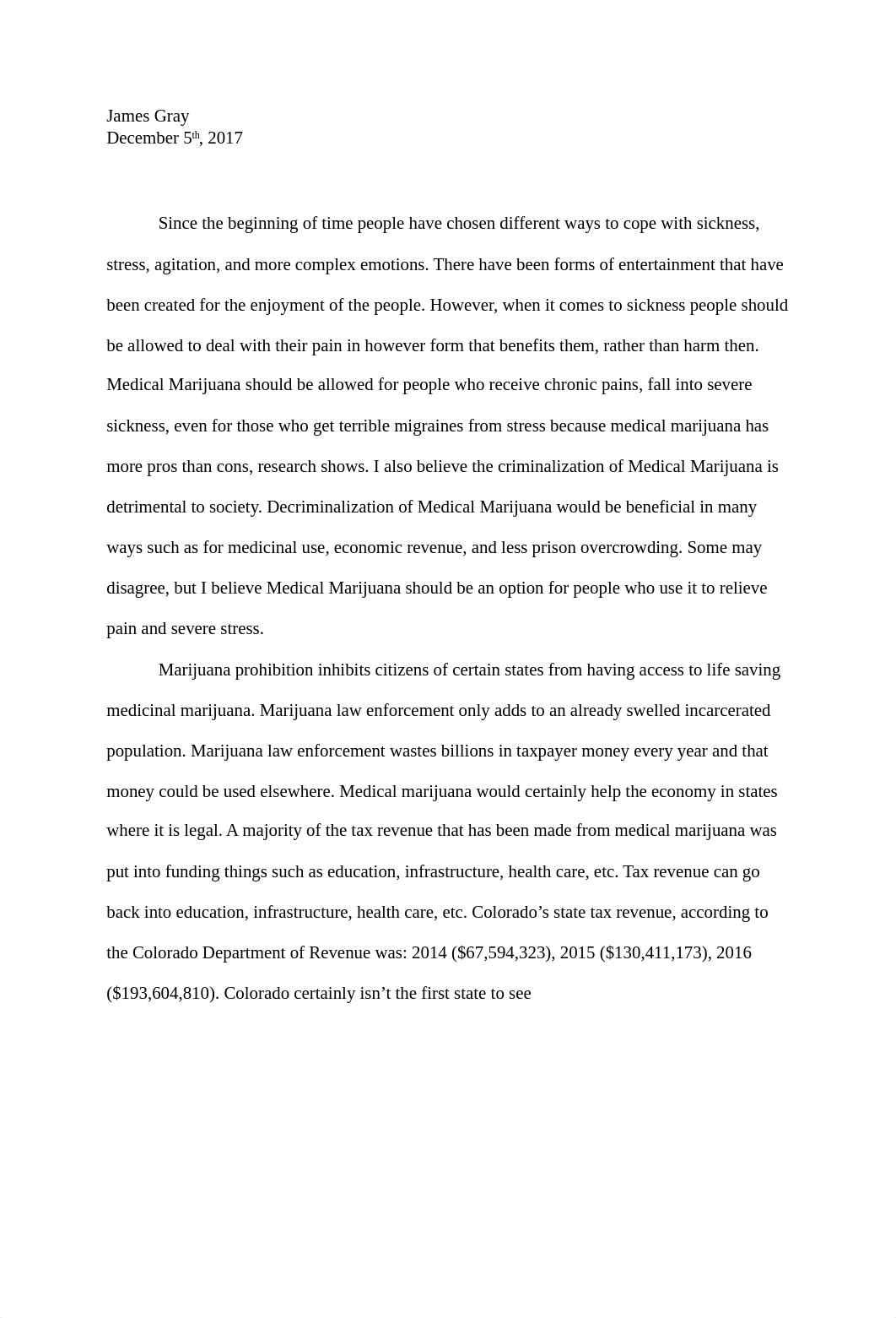 Medical Marijuana Essay_d8cyzkfdak4_page1