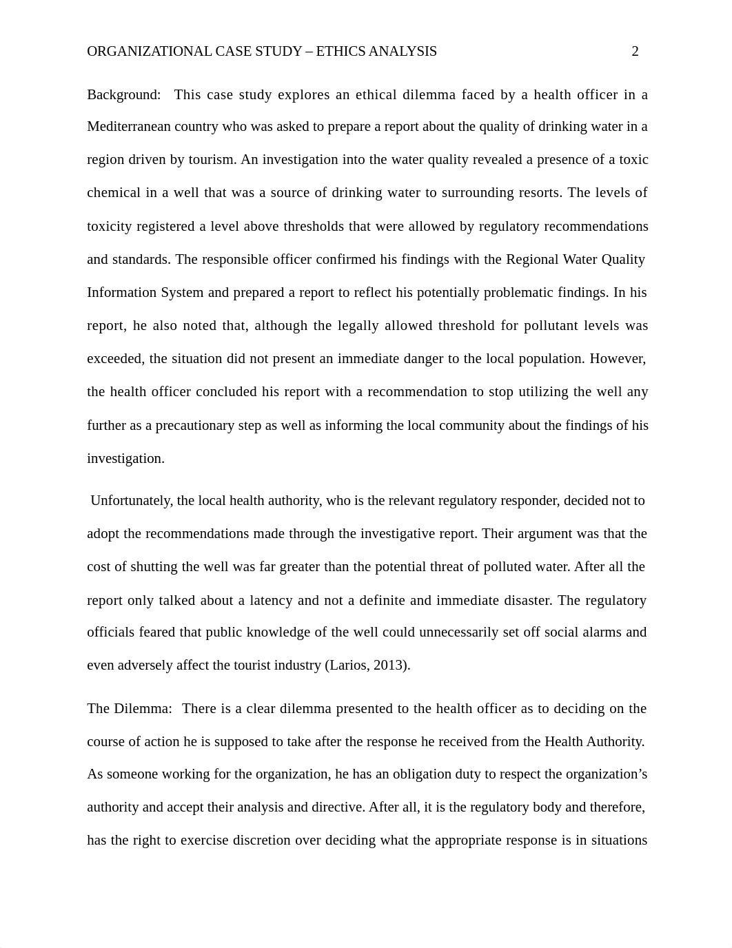 Organizational Case Study -  Ethics paper 2.docx_d8d5kv202g5_page2