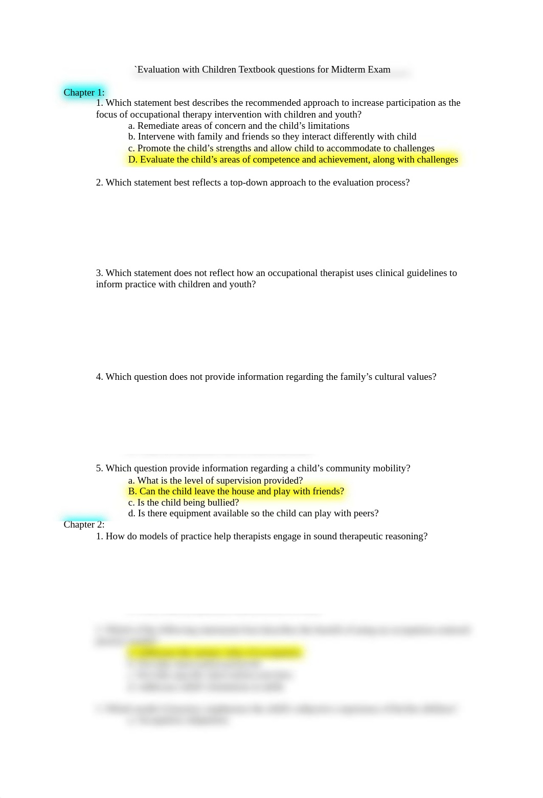 Case Smith textbook Q-A for Midterm .pdf_d8dd20pkq7m_page1